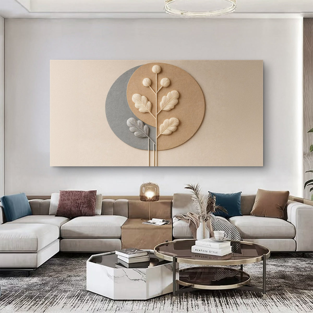 Modern Abstract Minimalist Wall Art XII