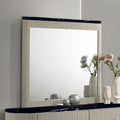 Travonte - Mirror - Gray / Beige