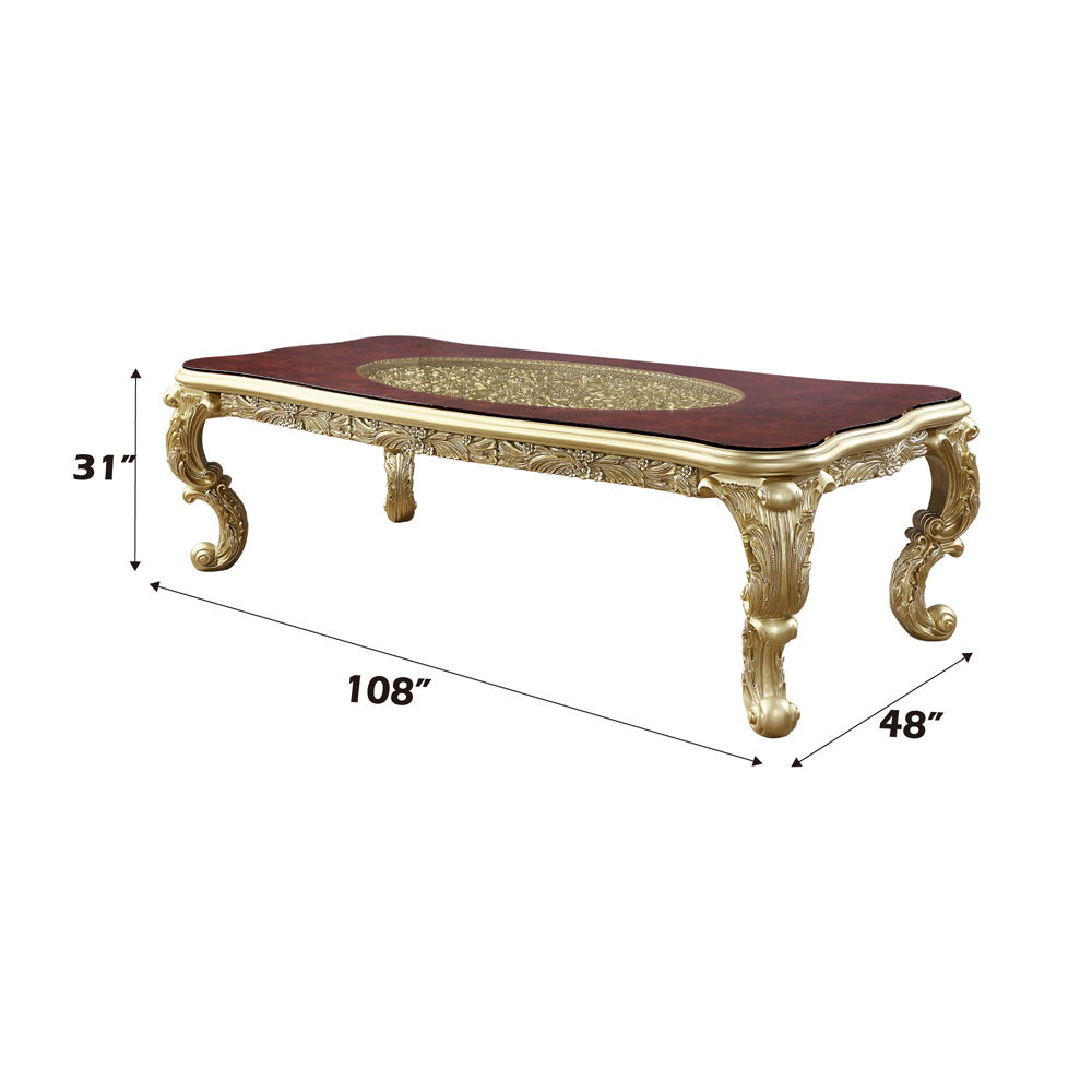 Cabriole - Dining Table - Gold