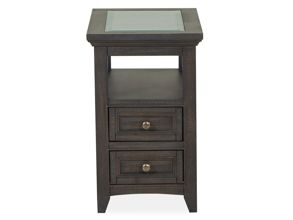 Westley Falls - Chairside End Table - Graphite