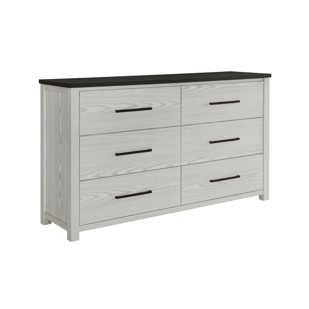Avery - Dresser, Spacious Drawers, Block Feet - Beige