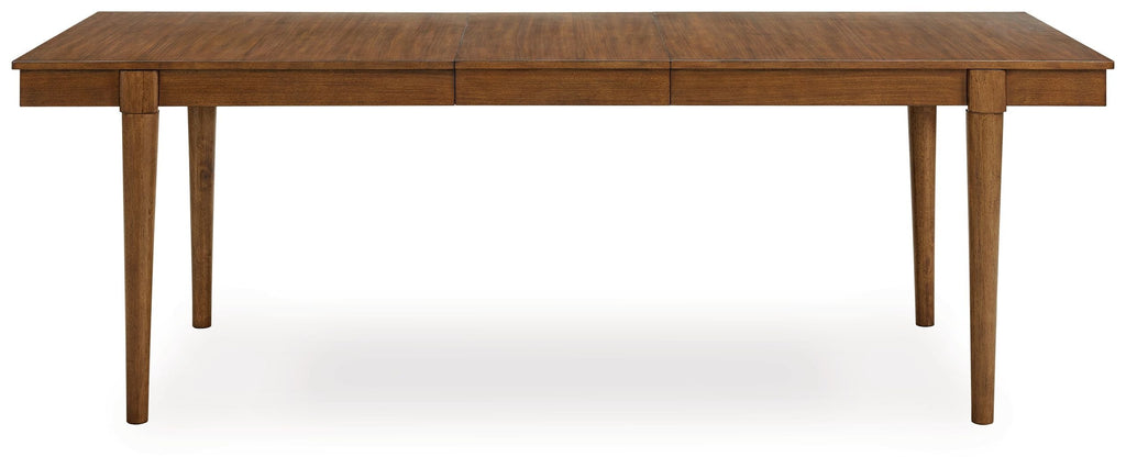 Lyncott - Rectangular Dining Room Extension Table - Brown