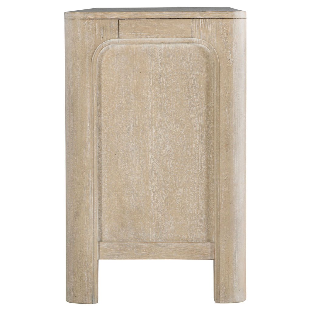 Solano 71-inch 2-door TV Stand Media Console Weathered Mango