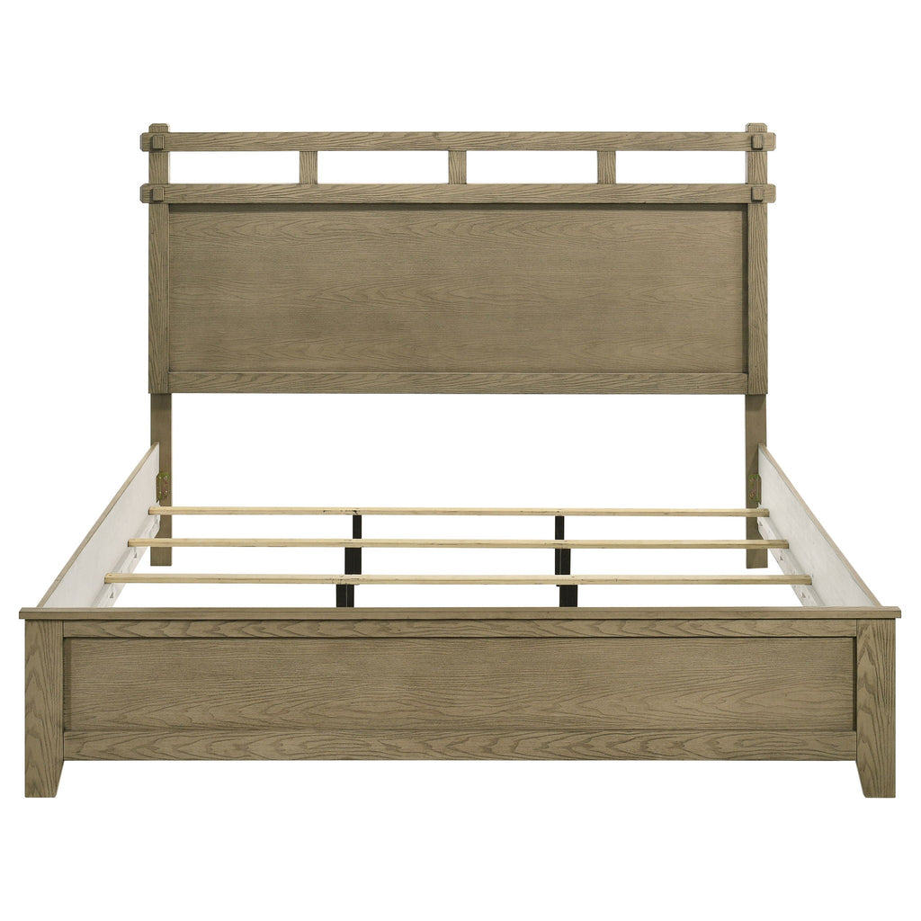 Hazlewood 61-inch Eastern King Panel Bed Vineyard Oak