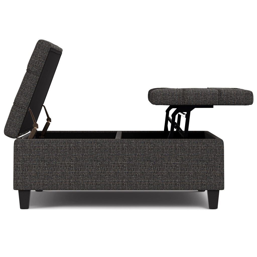 Harrison - Upholstered Coffee Table Storage Ottoman