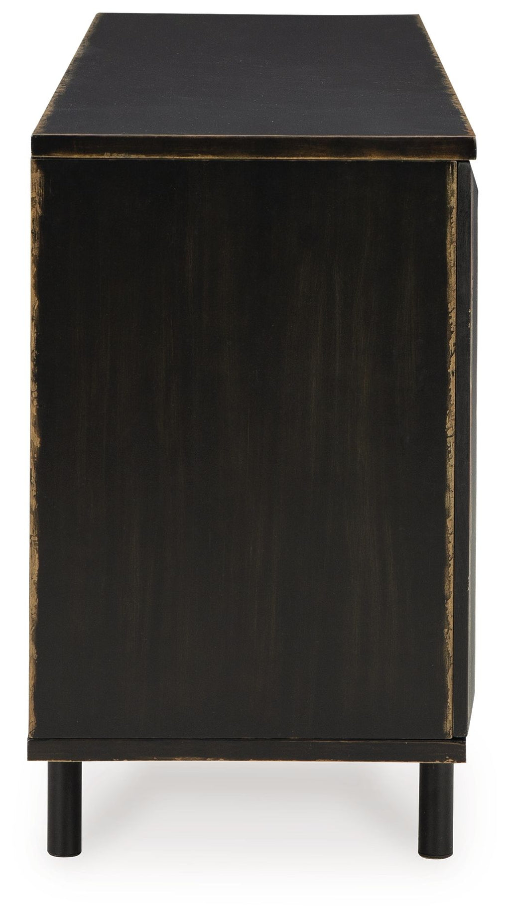 Fair Ridge - Accent Cabinet - Distressed Black