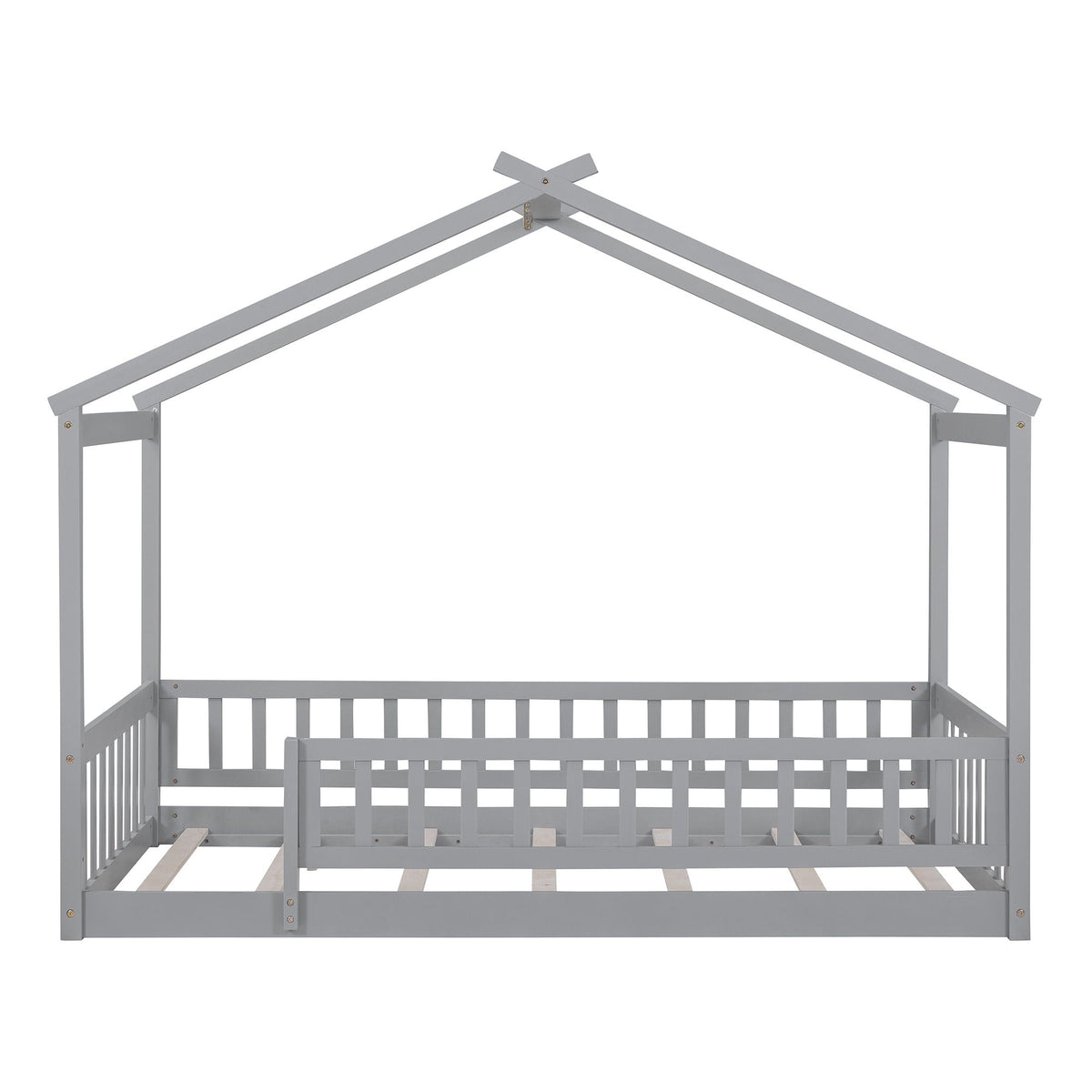 Bed House Bed Frame With Fence