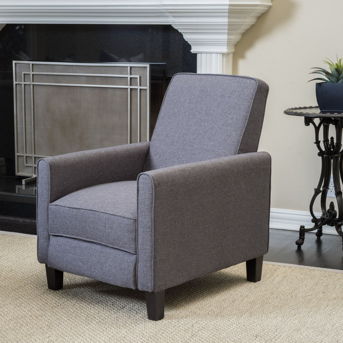 Elegant Push Back Chair For Home