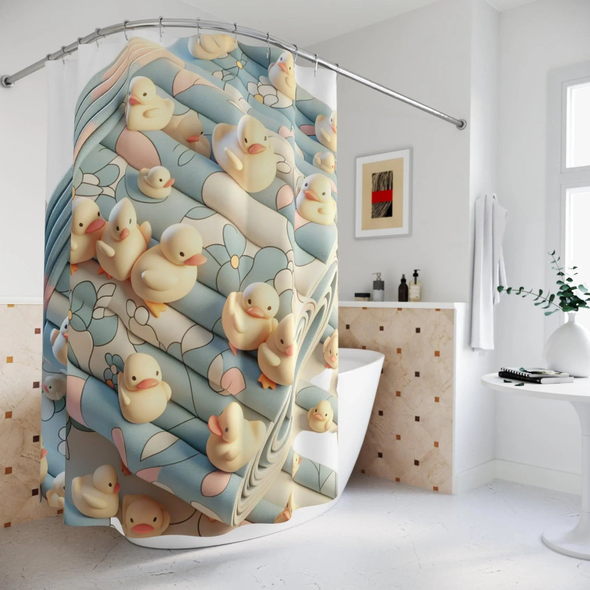Duckie Shower Curtain