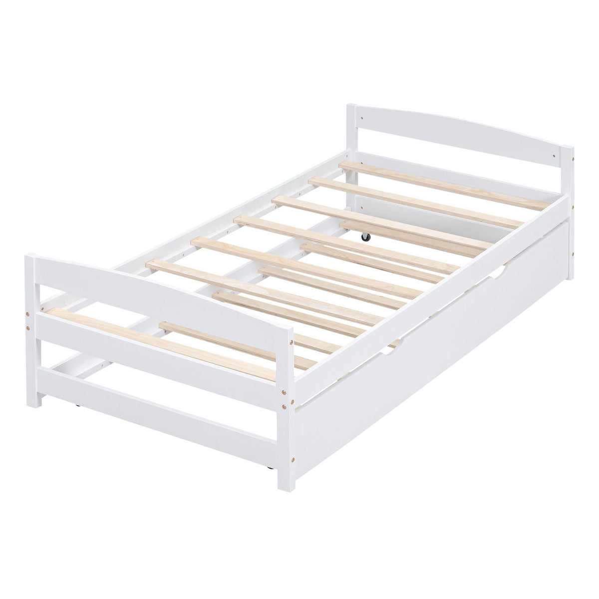 Platform Bed With Trundle
