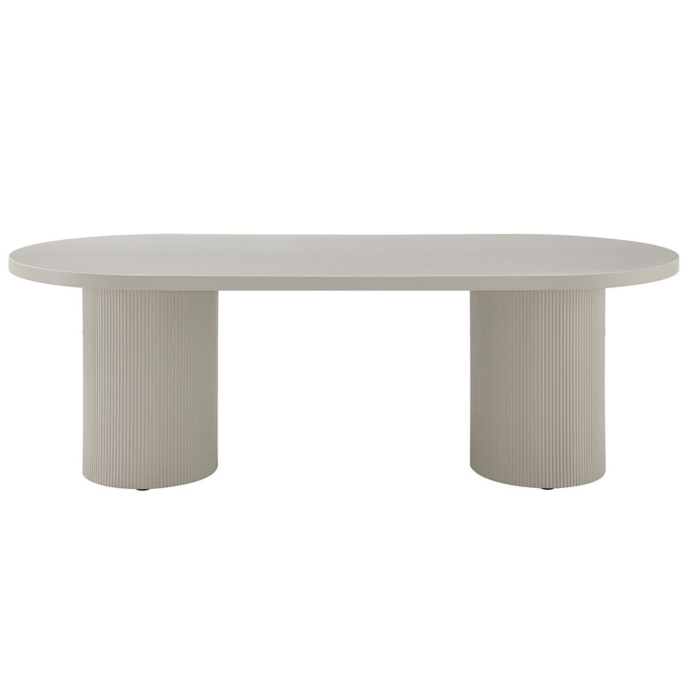 Laela - Dining Table - White