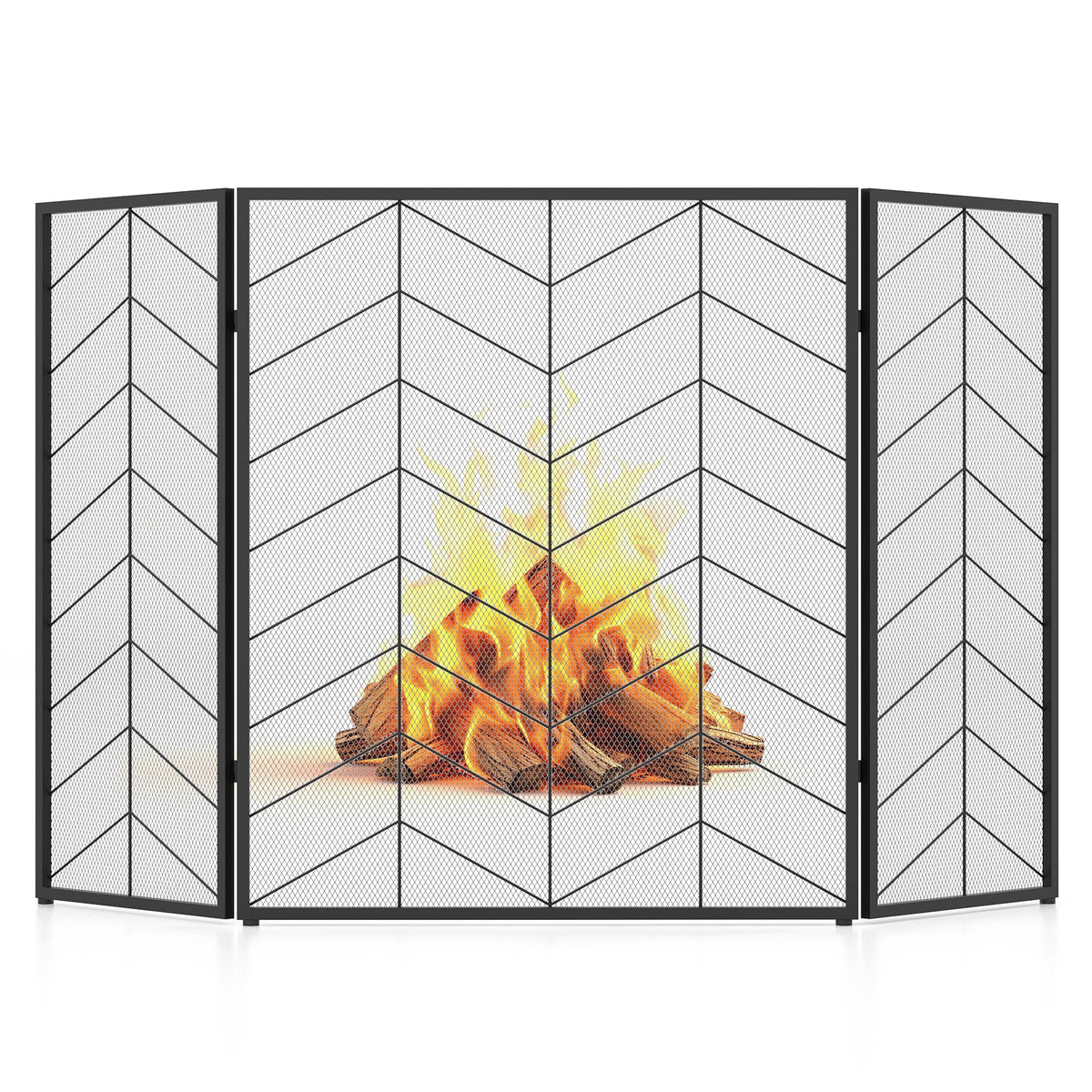 52 x 31 Inch Fireplace Screen