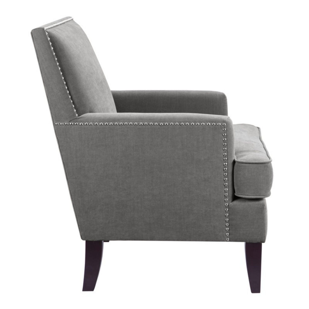 Colton - Track Arm Club Chair With Nailhead Trim
