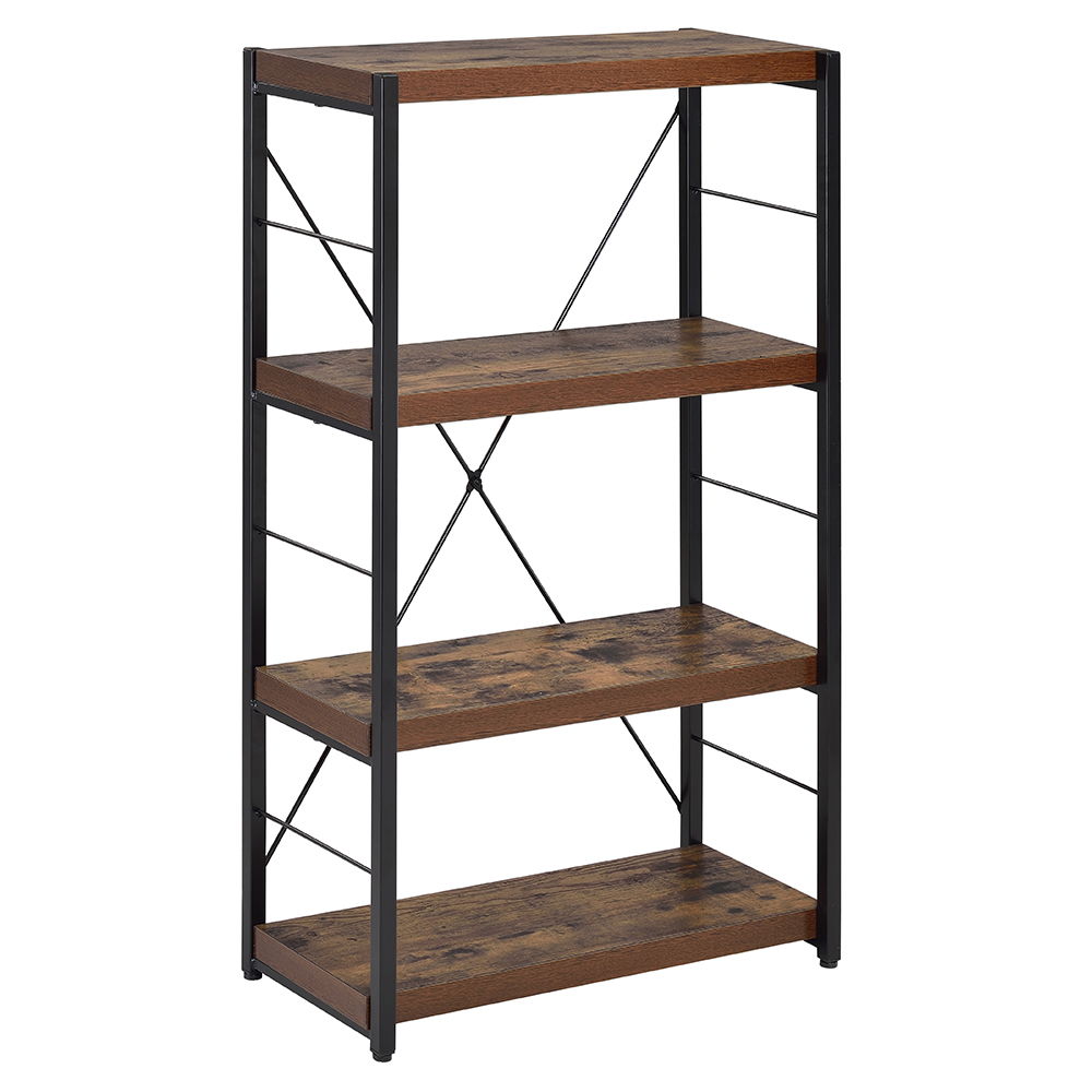 Bob - Bookshelf - Weathered Oak & Black