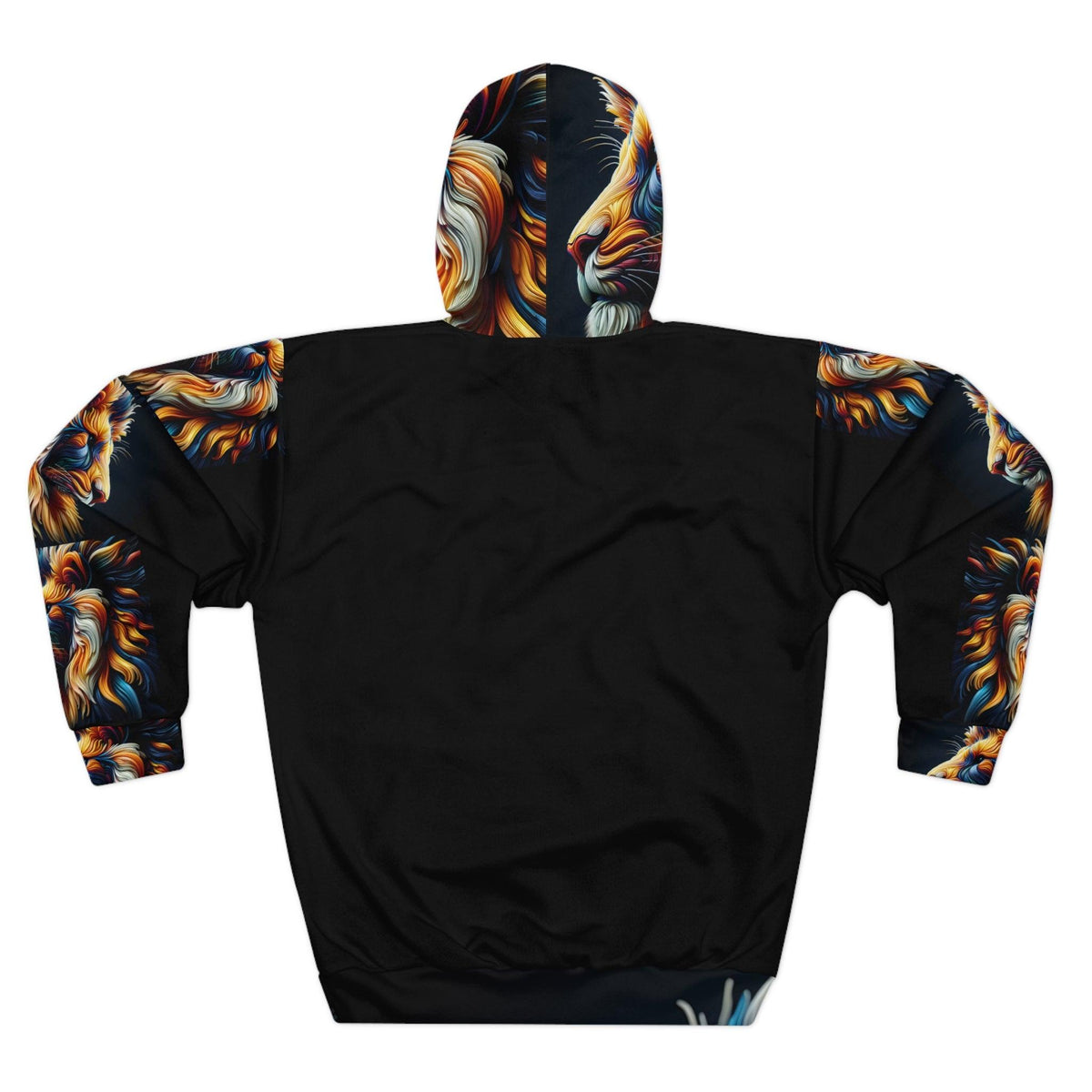 Realistic Lion Unisex Pullover Hoodie