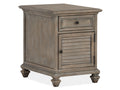 Lancaster - Chairside End Table - Dove Tail Gray