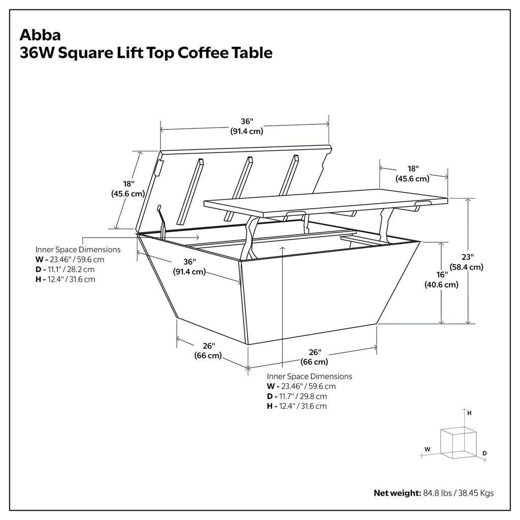 Abba - Handcrafted Coffee Table