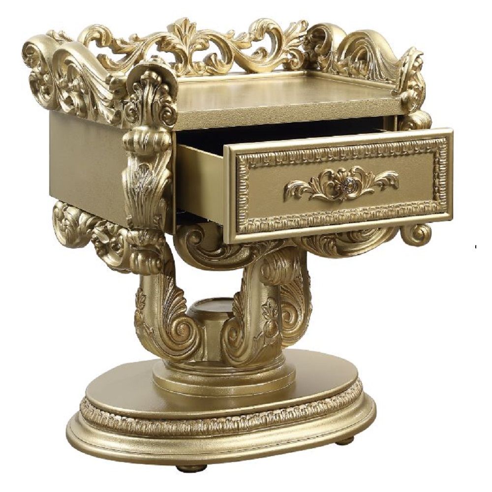 Bernadette - Nightstand - Gold