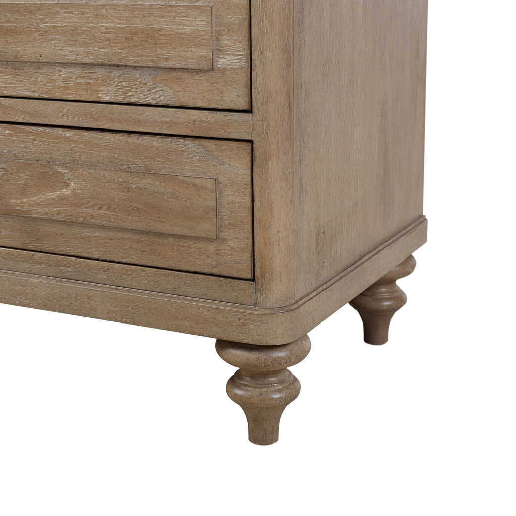 3 Drawer Nightstand - Sand