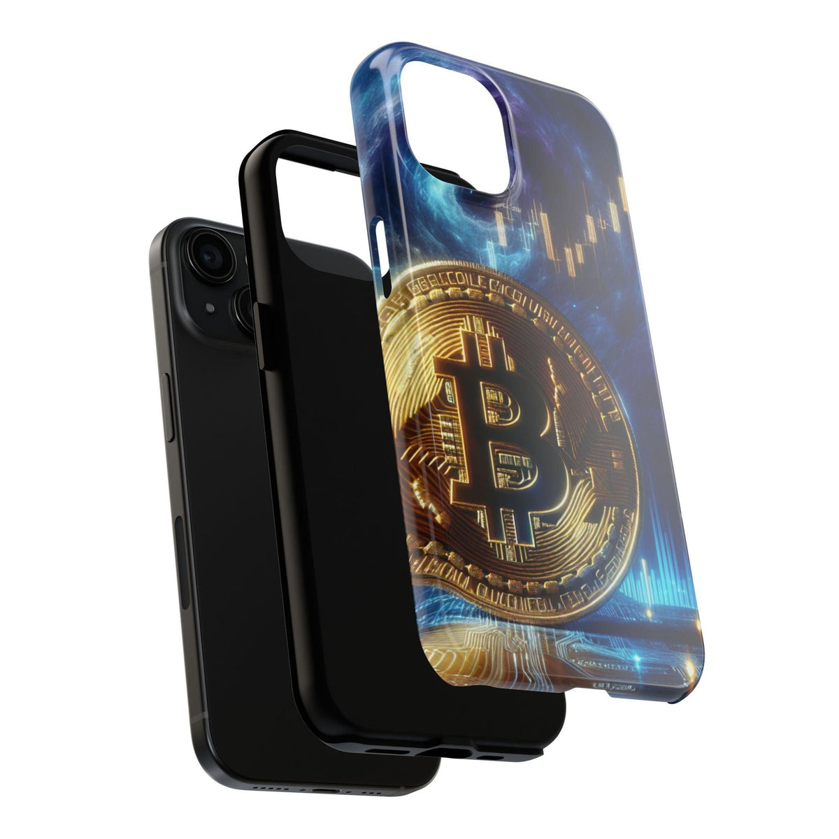 Bitcoin Chart Tough Phone Case