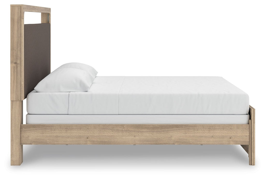 Kinlanni - Upholstered Panel Bed