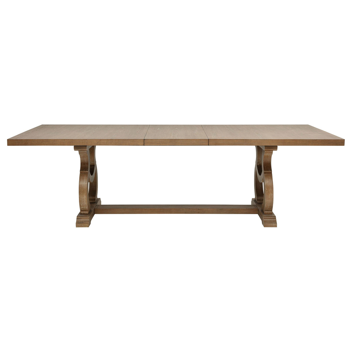 Brockway 104-inch Extension Leaf Dining Table Barley Brown
