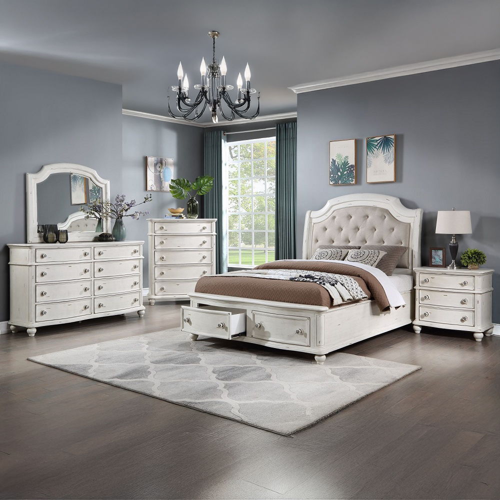 Jaqueline - Chest - Antique White