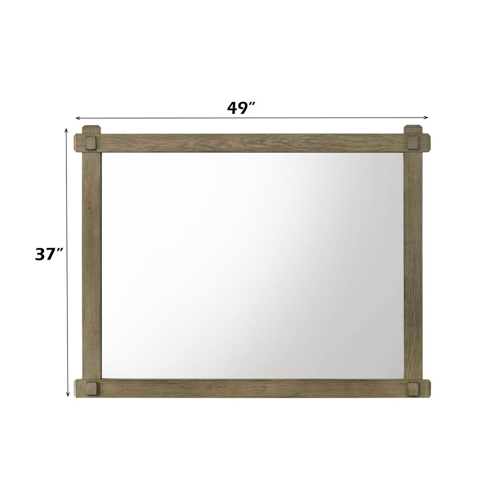 Colton - Mirror - Antique White Oak