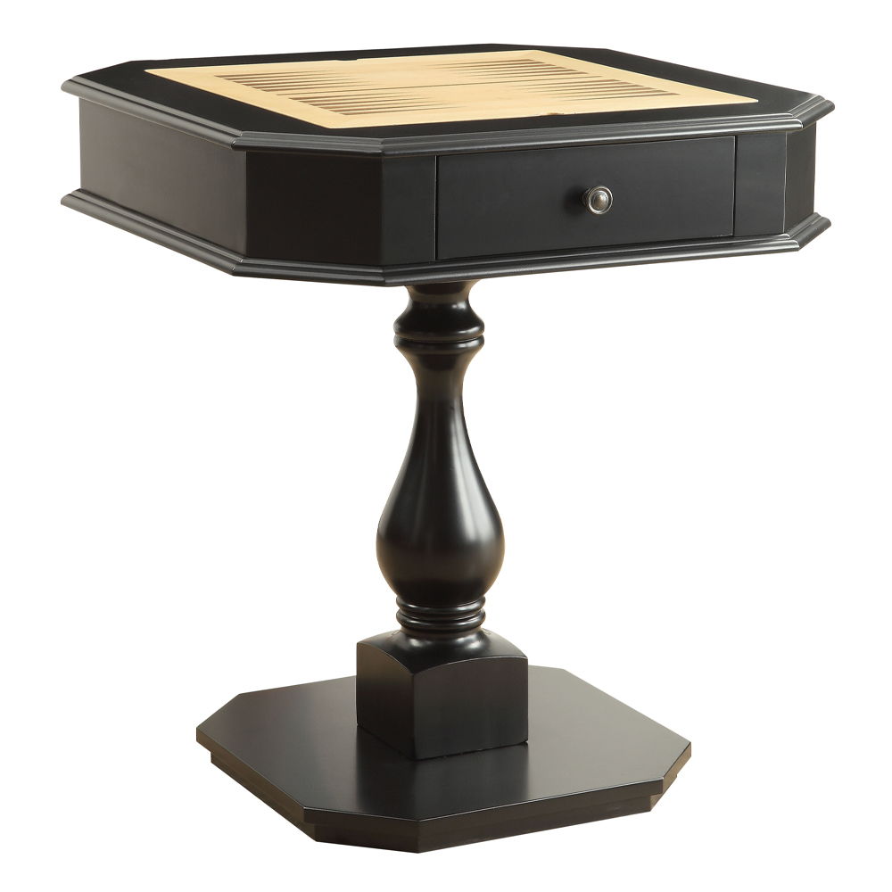 Bishop - Wood Game Table - Black
