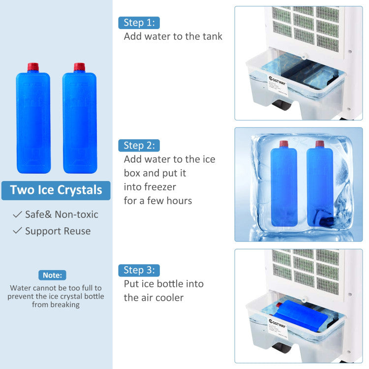 Home Air Cooler with Timer
