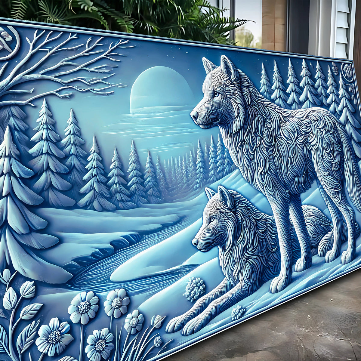 Wolves Wall Art VI