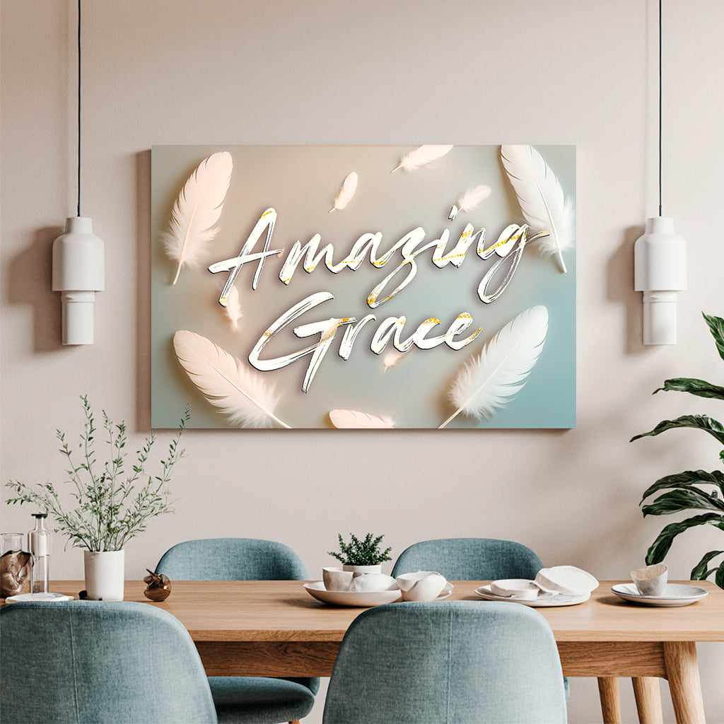Amazing Grace Faith Wall Sign