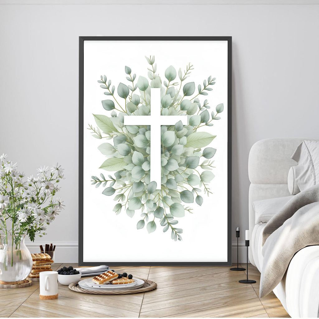 Minimalist Cross Faith Wall Art