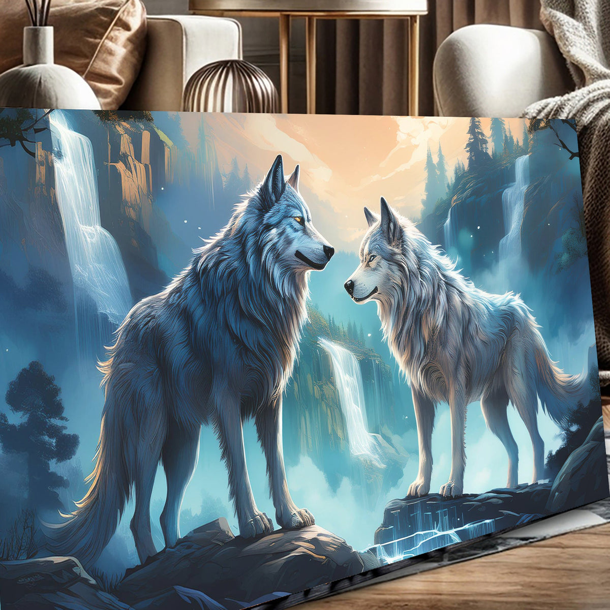 Wolves Wall Art IV
