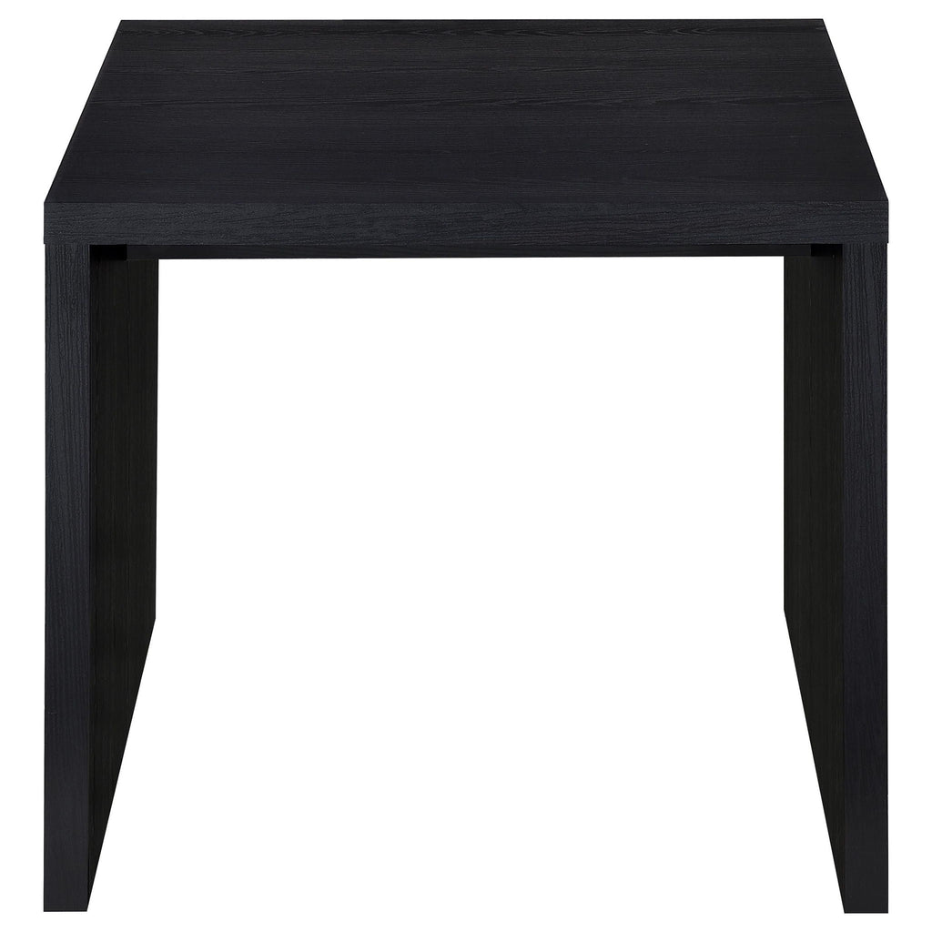 Knapp 2-piece Lift Top Coffee Table Set Black
