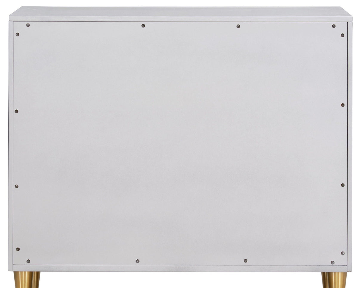 Anson - Console Cabinet - Champagne / Silver