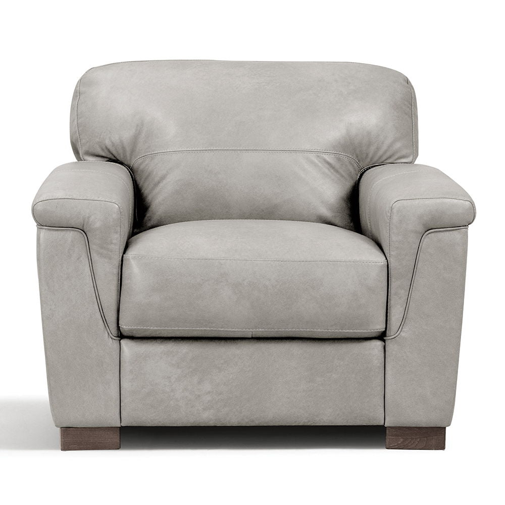 Cornelia - Chair - Pearl Gray Leather