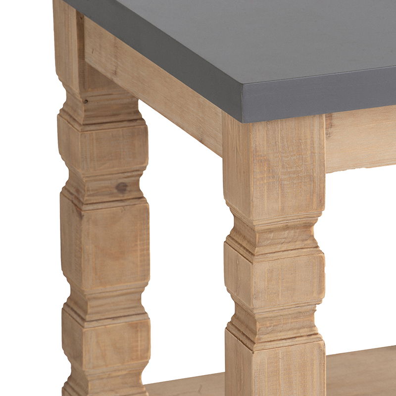 Rustic And Modern Console Table