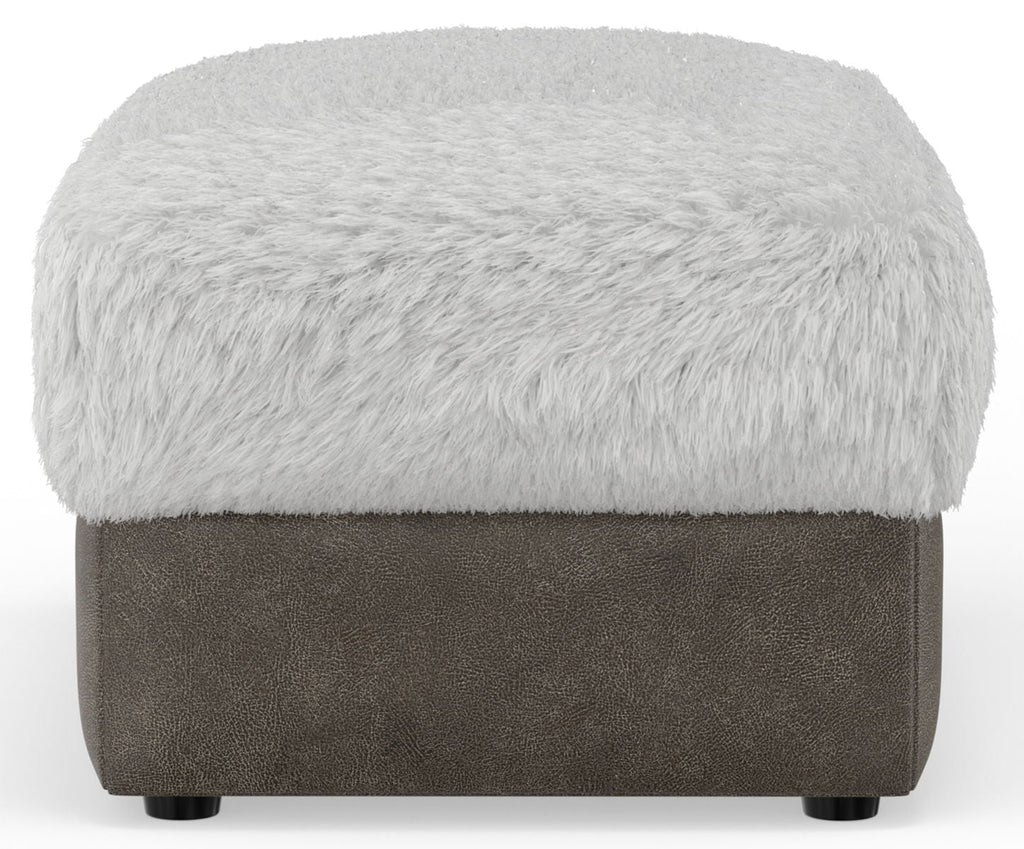 Snowball - Ottoman - Taupe / Natural