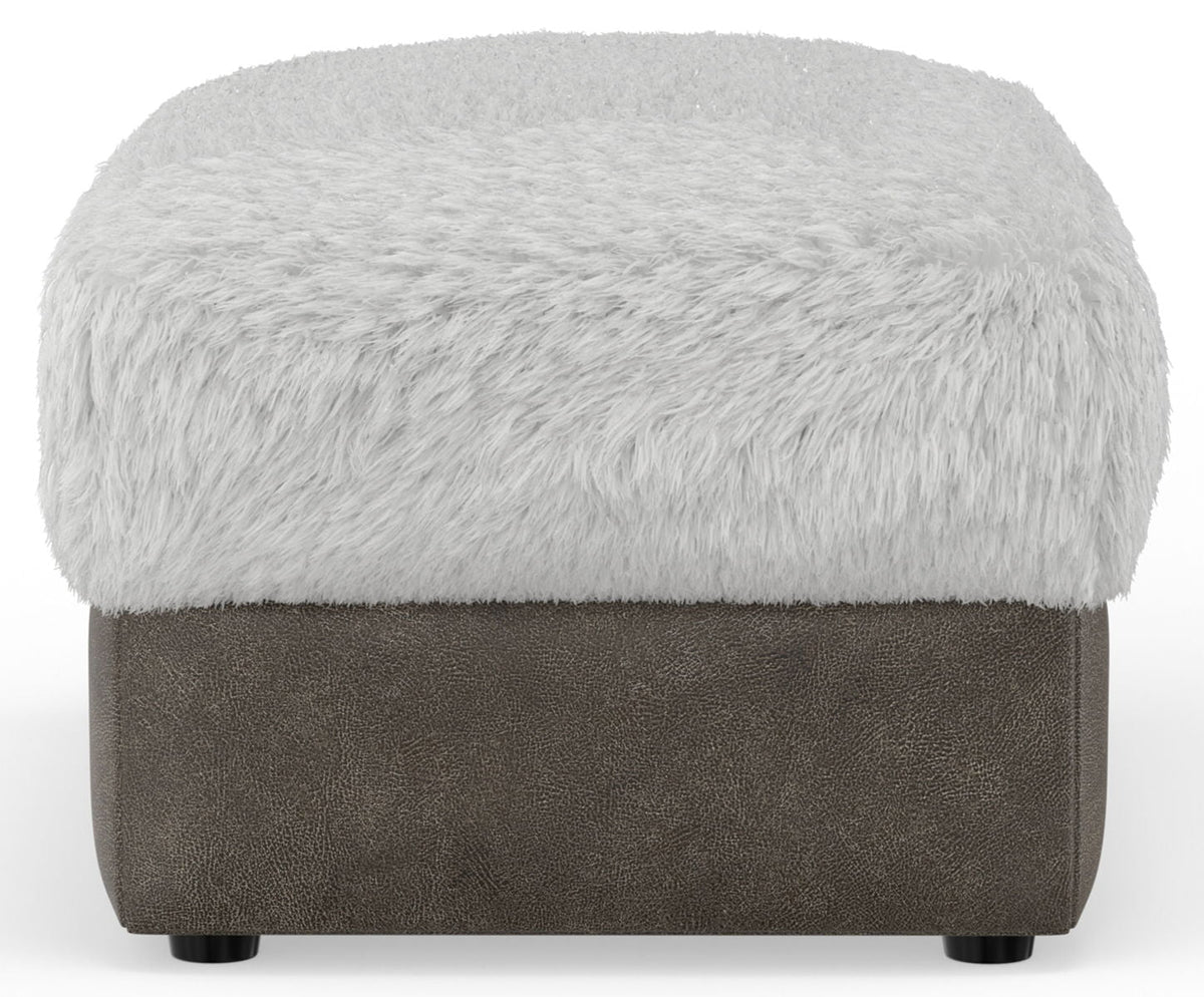 Snowball - Ottoman - Taupe / Natural