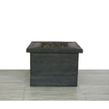 Fiber Reinforced Propane / Natural Gas, Fire Pit Table - Charcoal