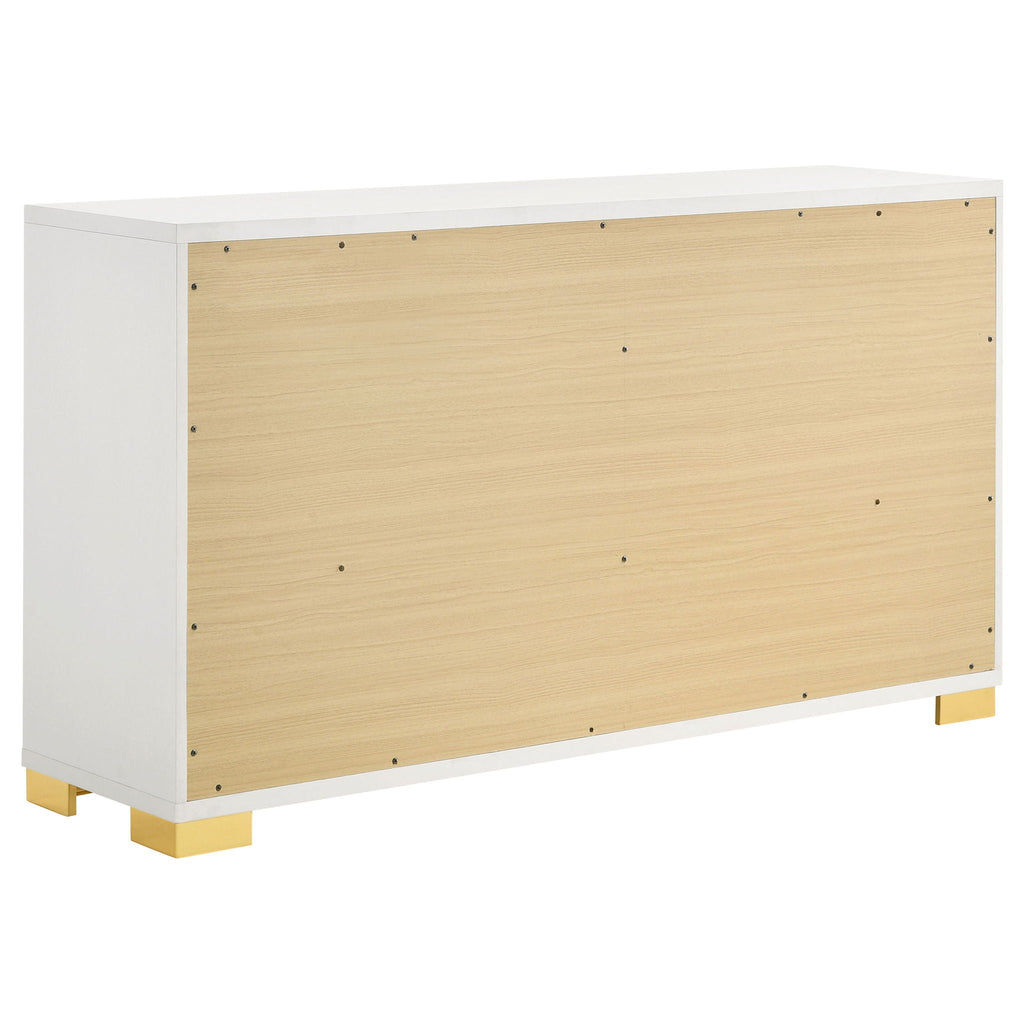Marceline 6-drawer Dresser White