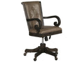 Bellamy - Fully Upholstered Desk Chair - Peppercorn
