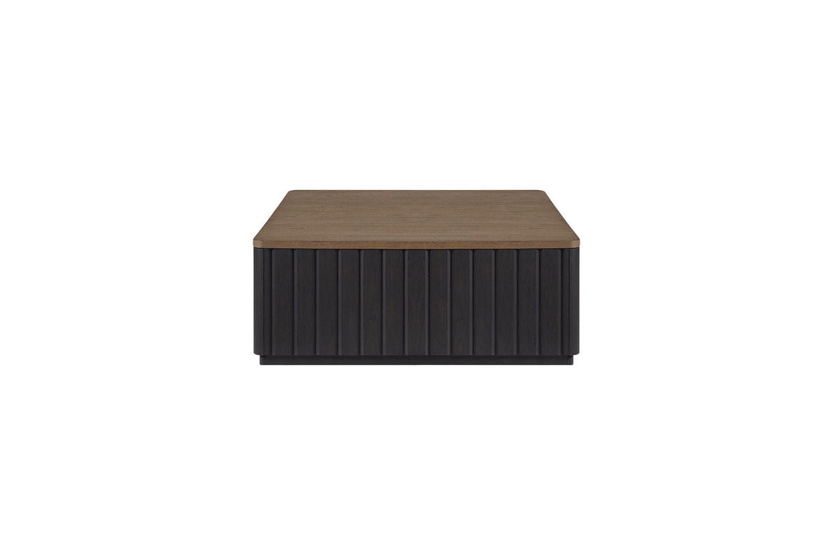 Channel - Cocktail Table With Casters - Black
