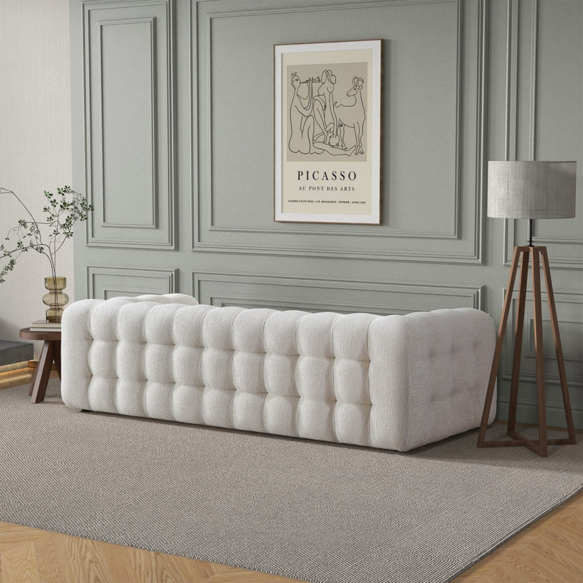 Eden - Modern Tufted Chesterfield Sofa