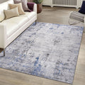 Marfi - 8' X 10' Abstract Area Rug - Silver