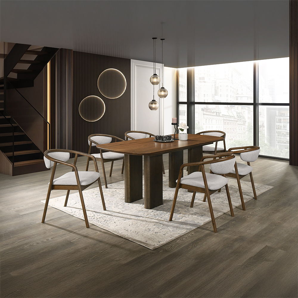 Delina - Dining Table - Walnut