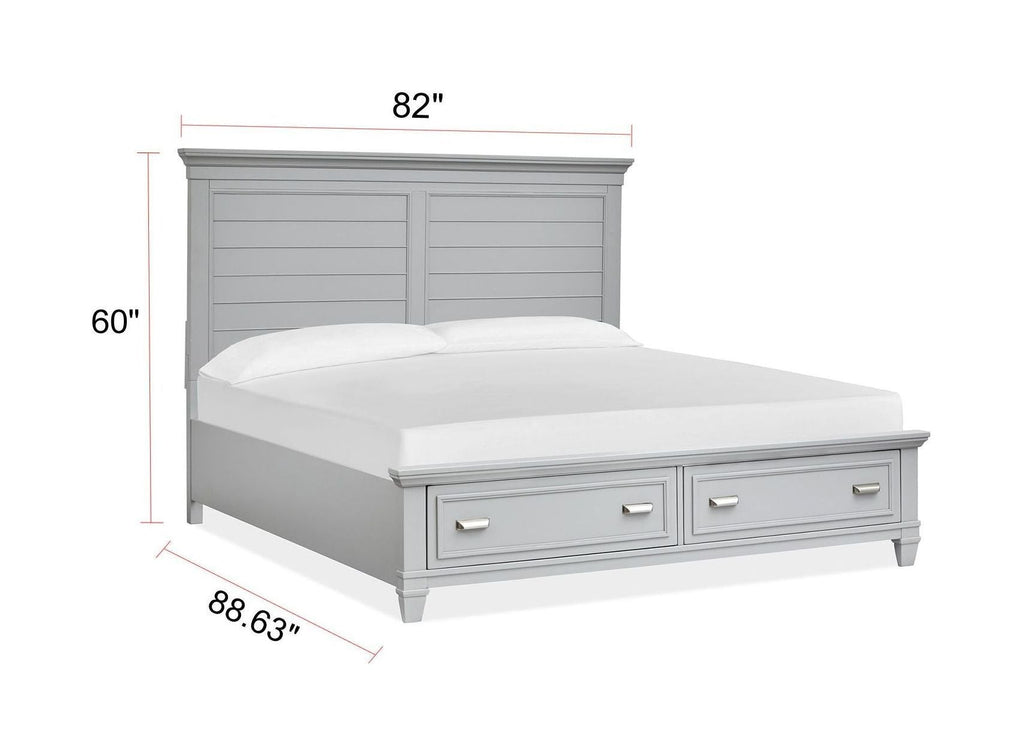 Charleston - Panel Storage Bed