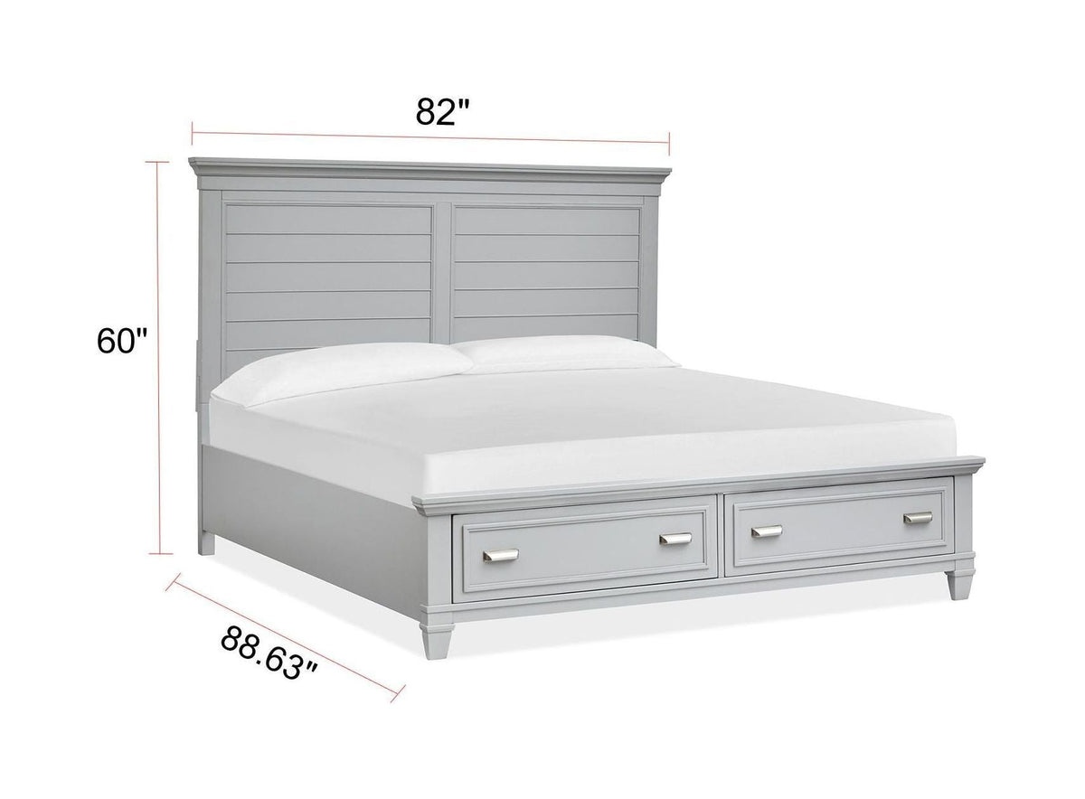 Charleston - Panel Storage Bed