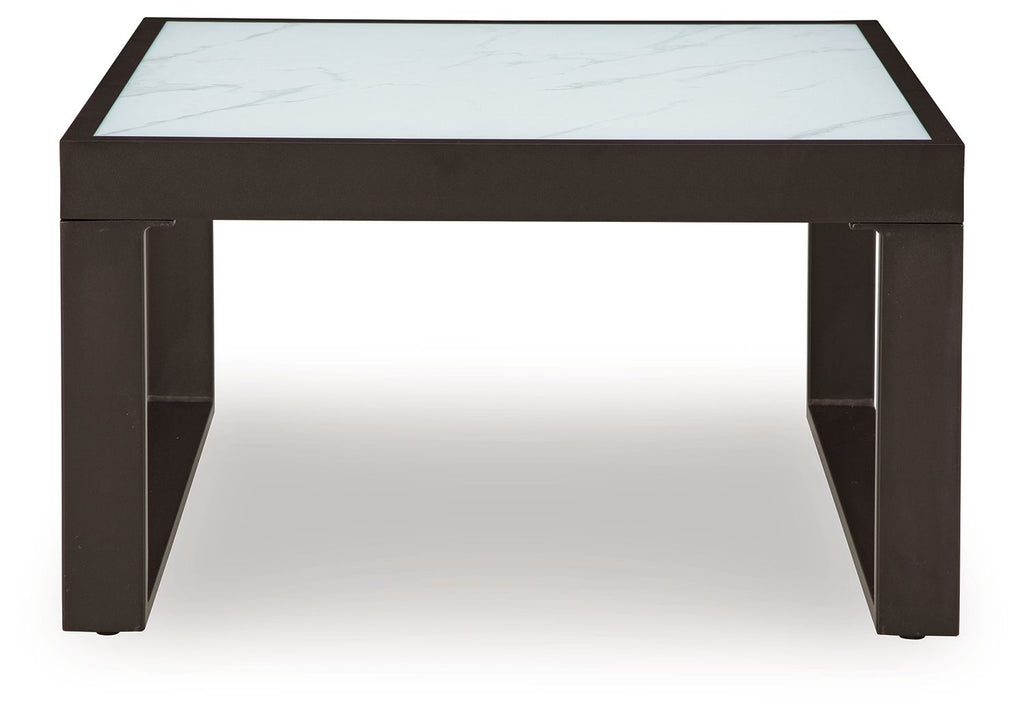 Beachloft - Square Cocktail Table - Black / Gray
